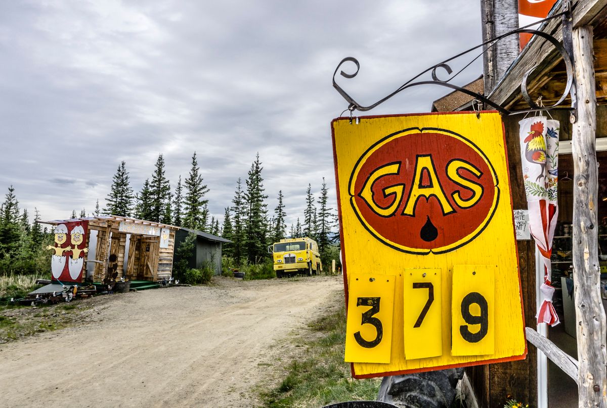 Chicken Alaska Road Trip