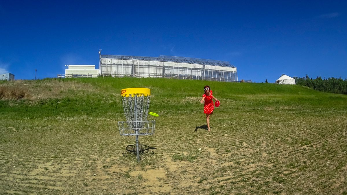 disc golf course fairbanks