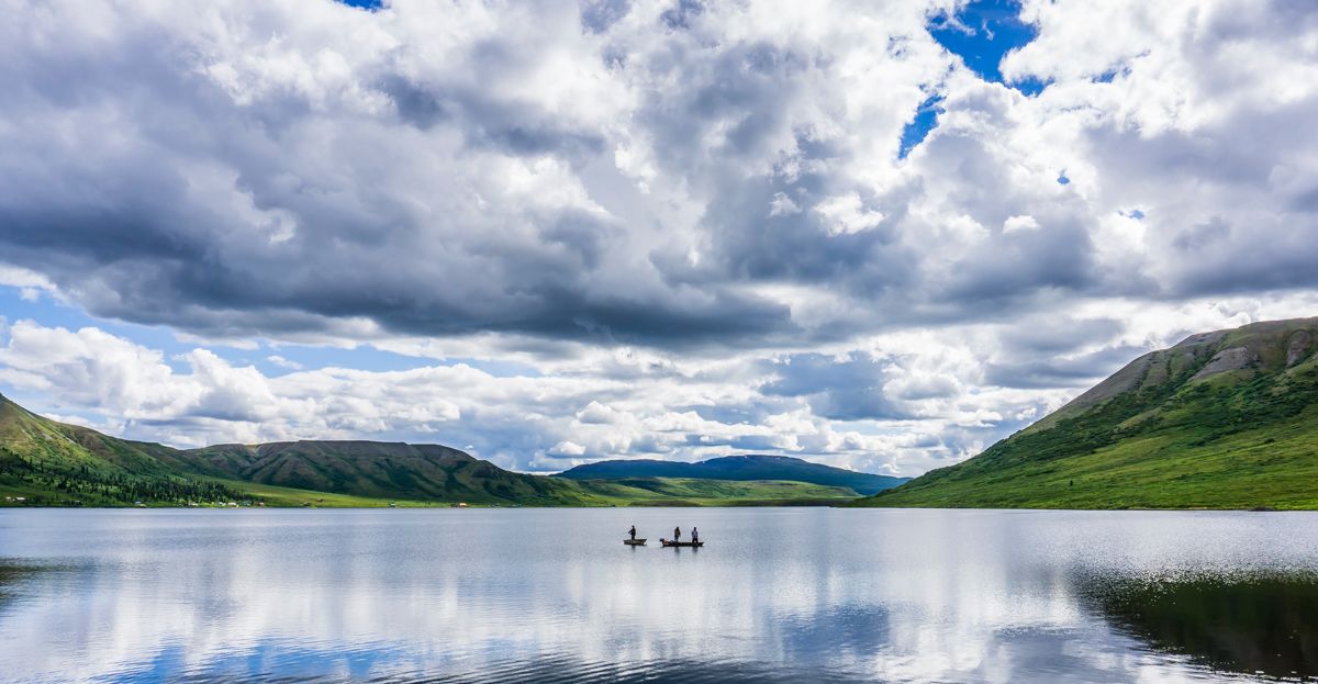 Fishing Fielding Lake Alaska
