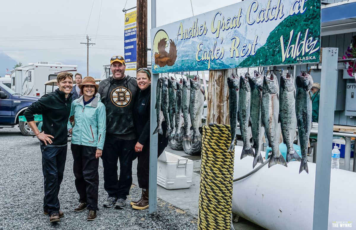 silver salmon catch