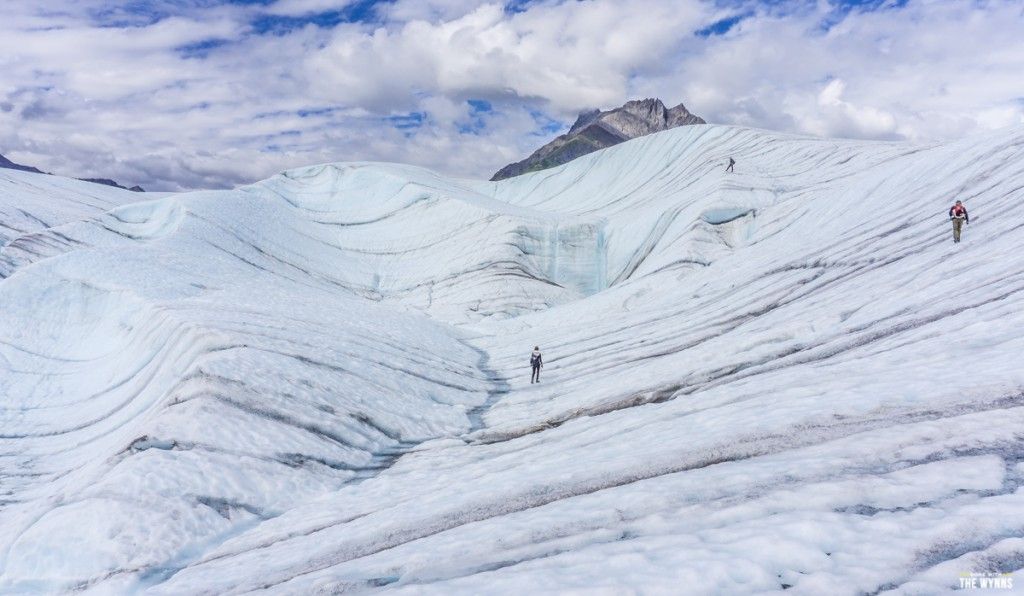 root glacier alaska hike