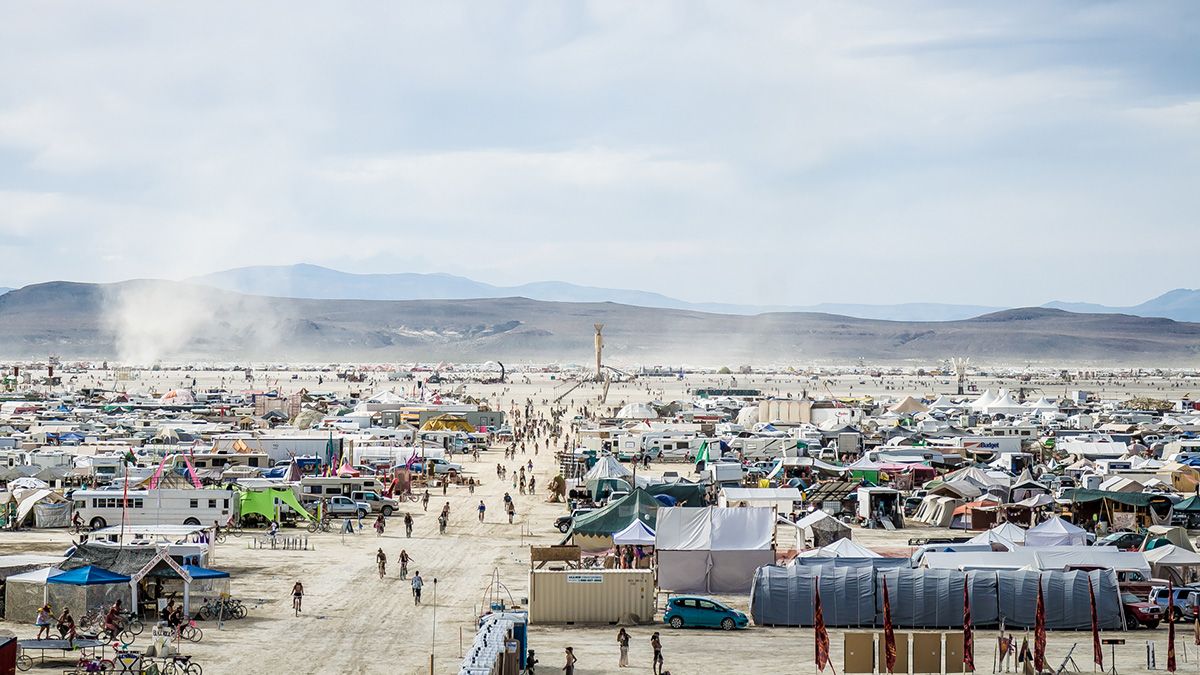 burning man camp