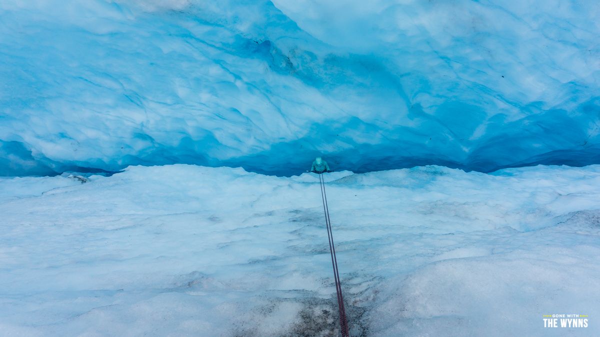 exit glacier ice climb