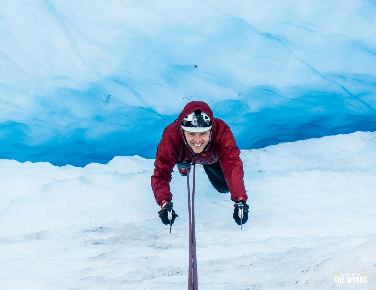 exit glacier ice climb