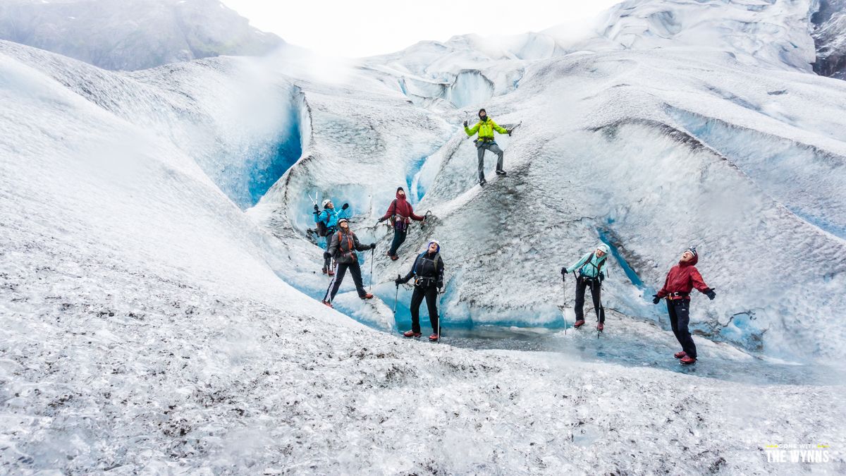 exit glacier ice climb