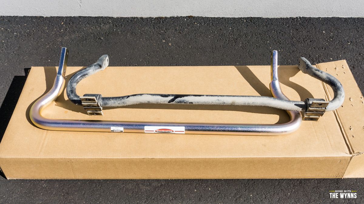 sway bar to improve rv ride quality