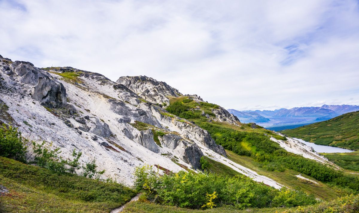 hiking Denali State Park Alaska
