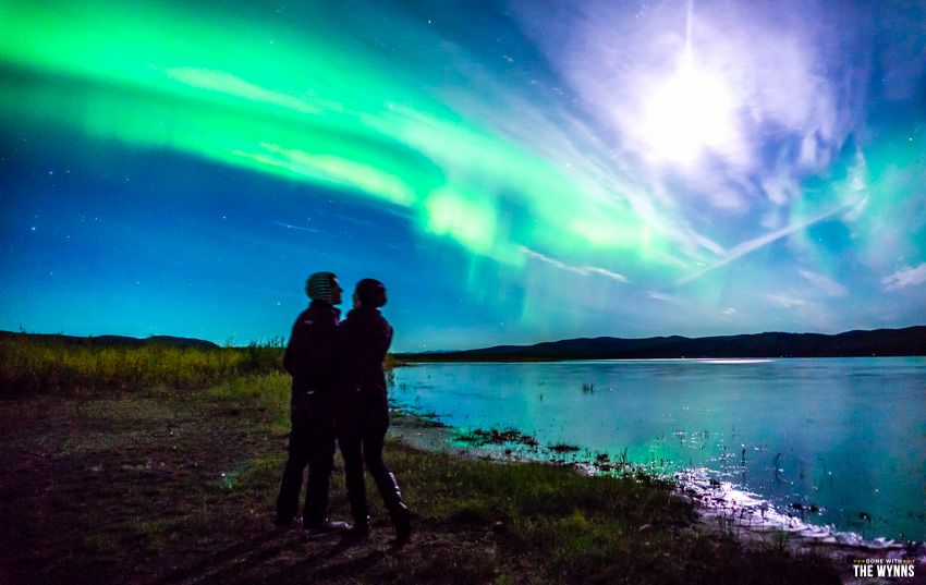 Chasing auroras Alaska