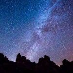 Trona Pinnacles Night Sky