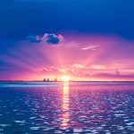 sunsets from a sailboat