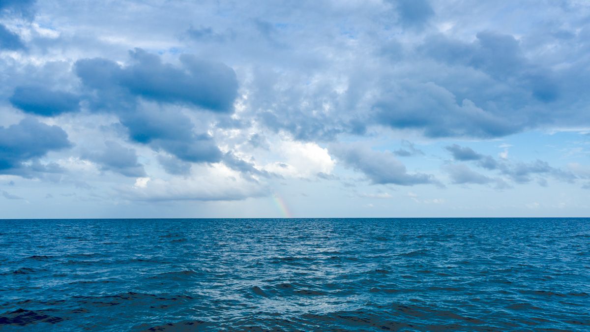 sailing in a storm