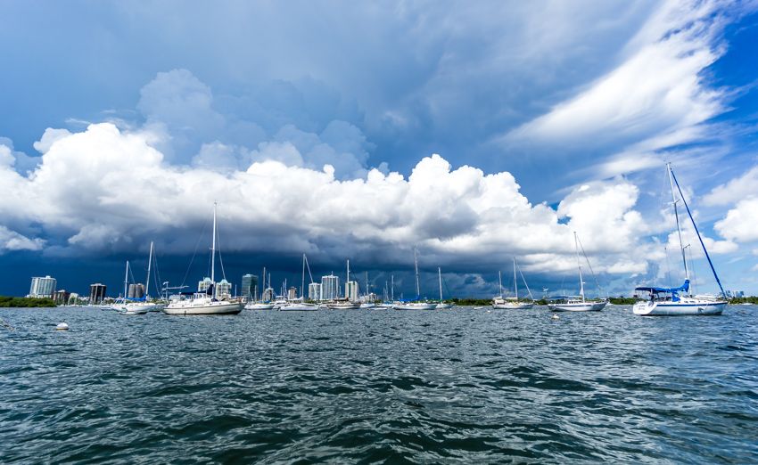 miami by sailboat