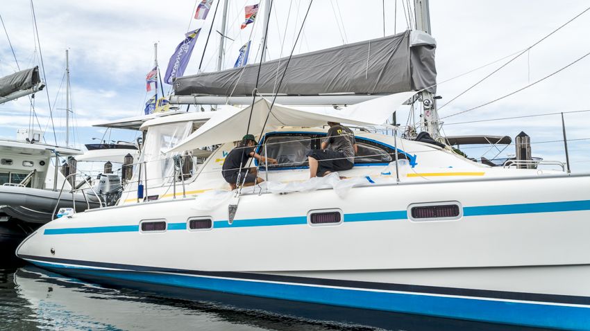 rebedding sailboat windows