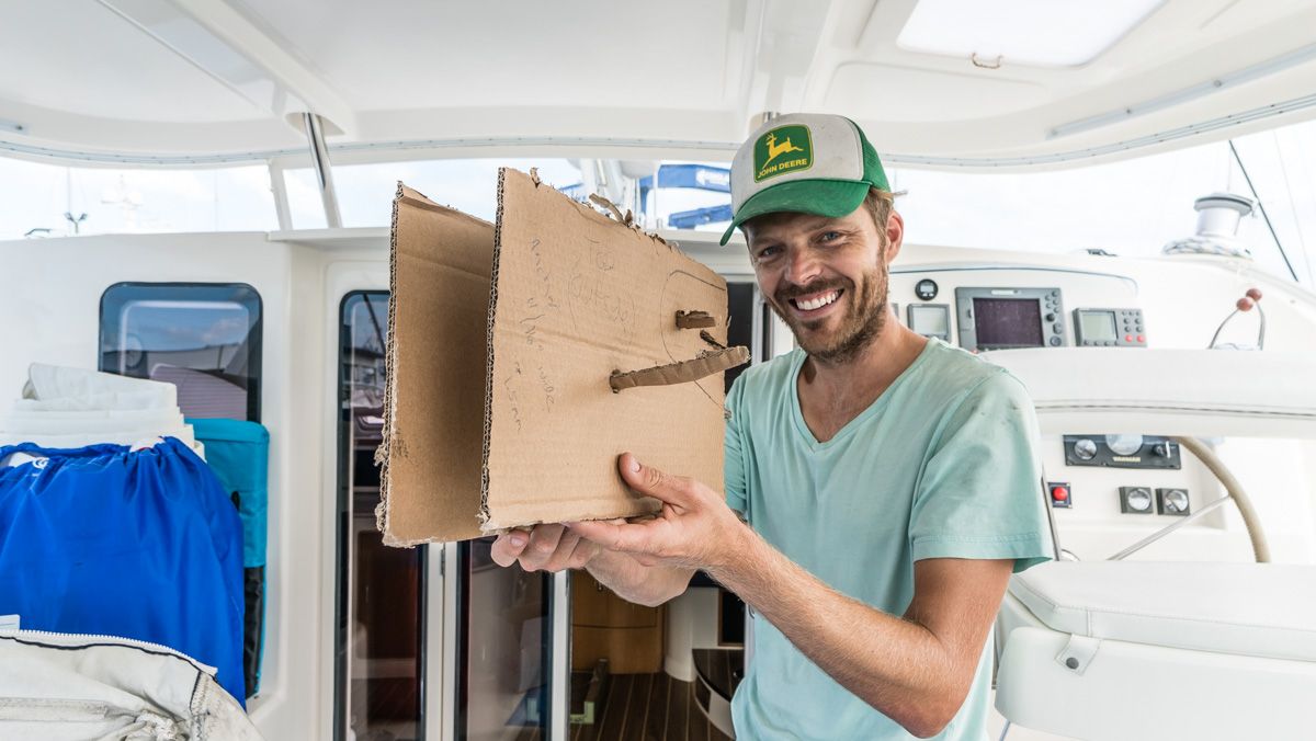 Retrofitting anchor for sailboat