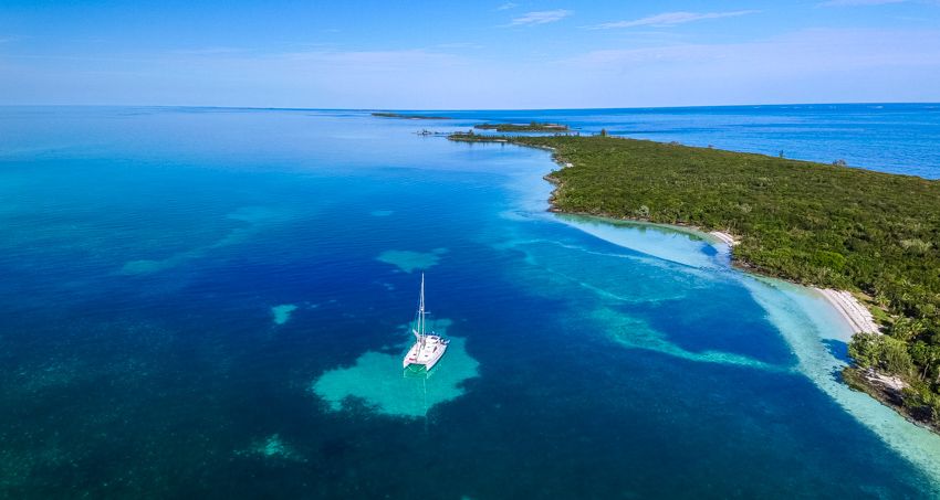 allans cay Bahamas anchorage