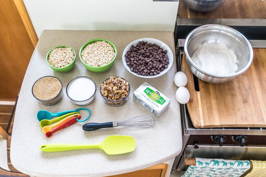 baking in the galley