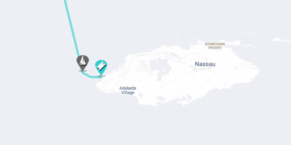 sailing bahamas map