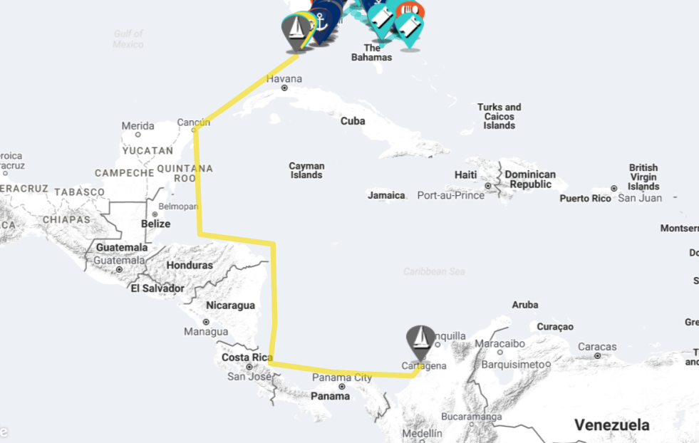 Sailing Map
