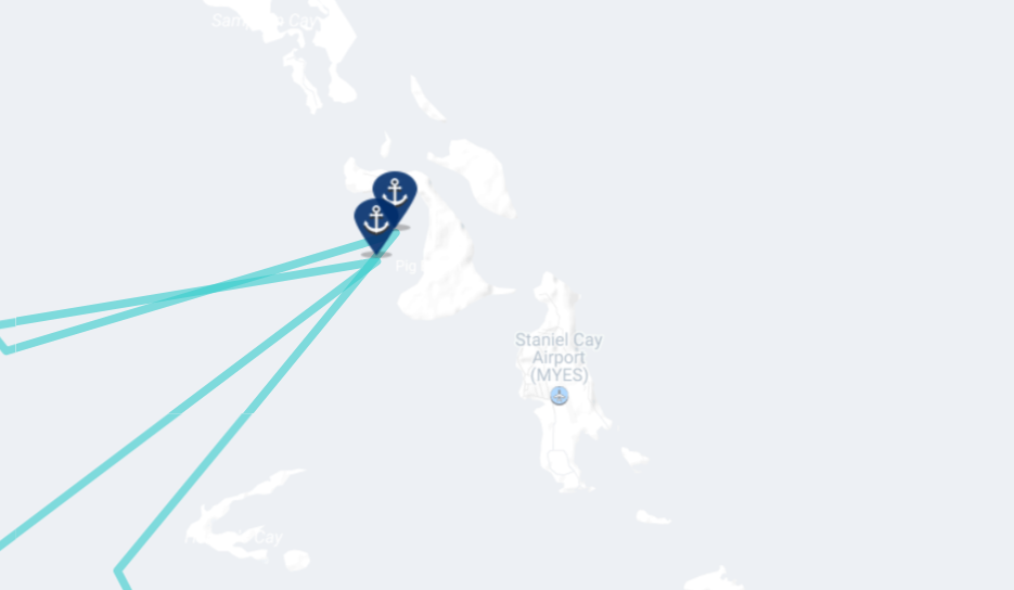 sailing staniel cay Bahamas