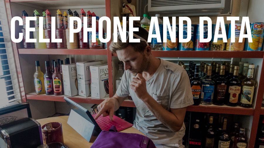 cell phone and data costs in Bahamas