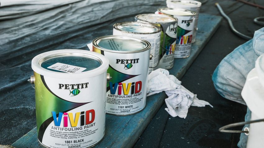 new antifouling bottom paint