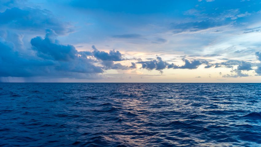 peace sailing at sea