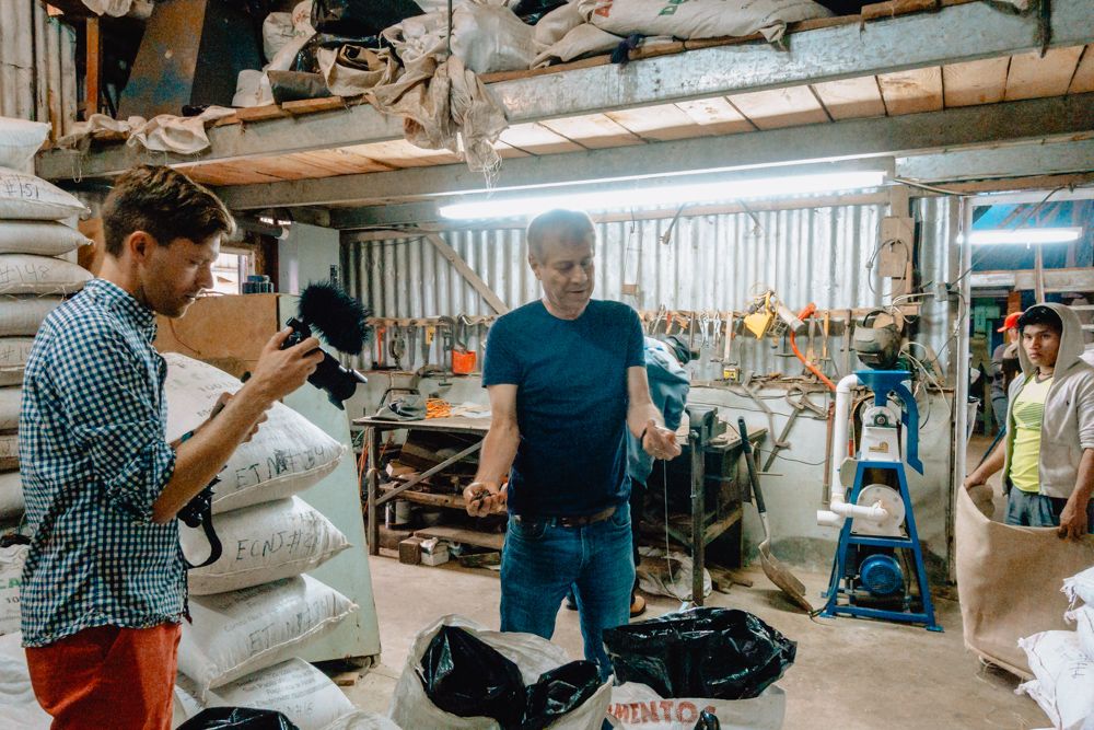 how coffee is grown and processed