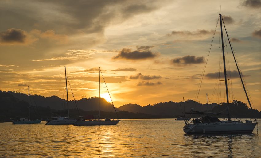 sailing linton bay panama