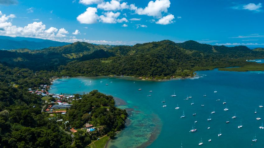 sailing linton bay Panama