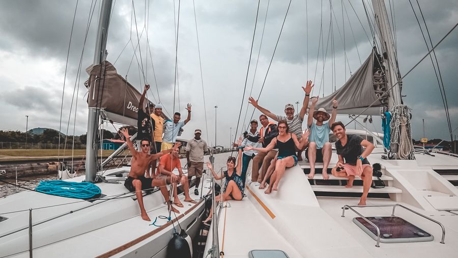 panama canal transit crew