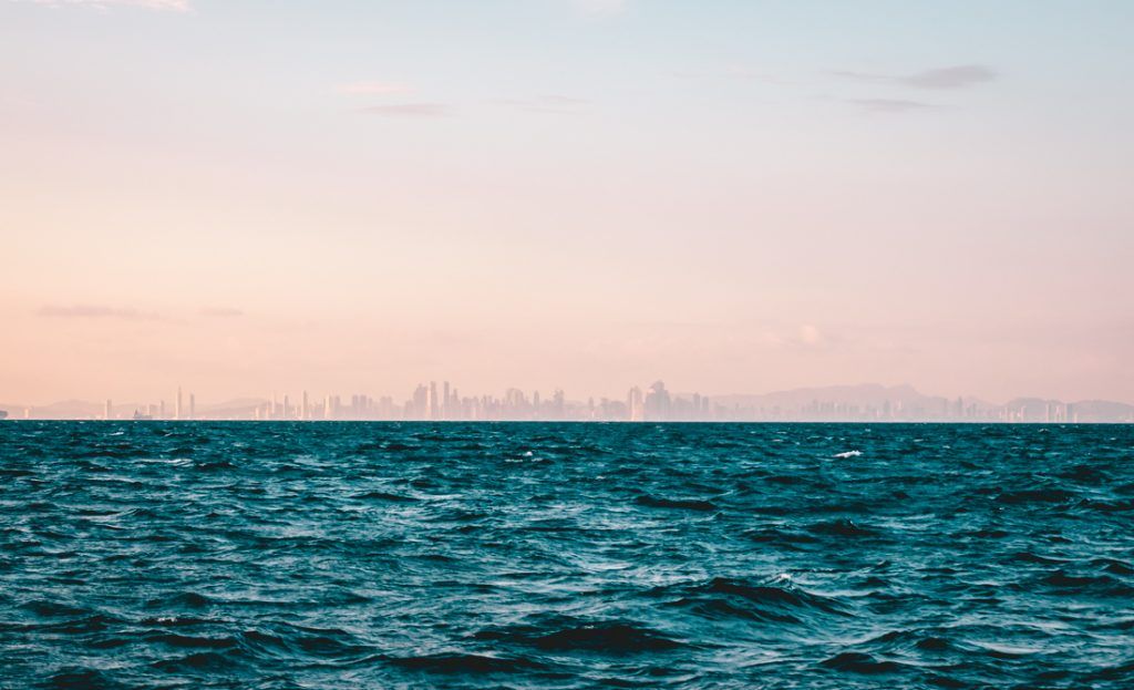 sailing through panama
