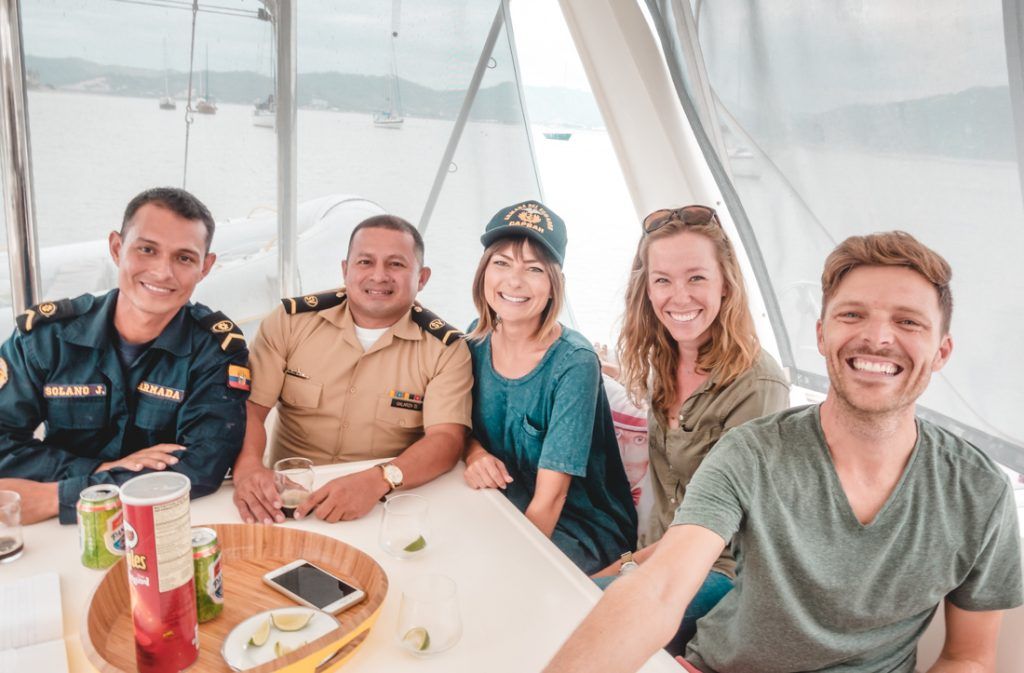 land ho! we made it to Ecuador
