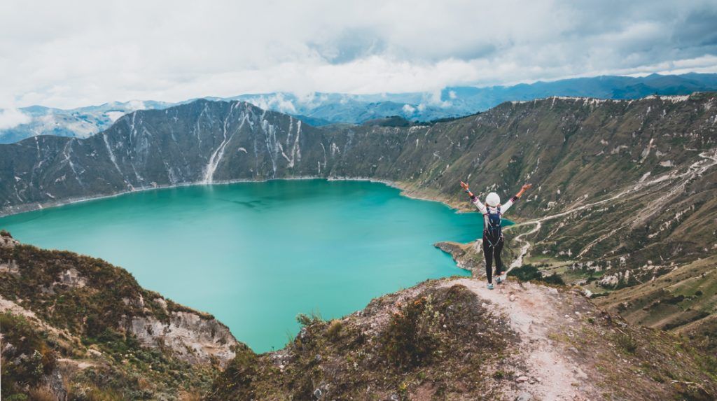 epic hiking in Ecuador