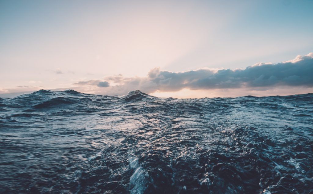 sailing across the pacific ocean