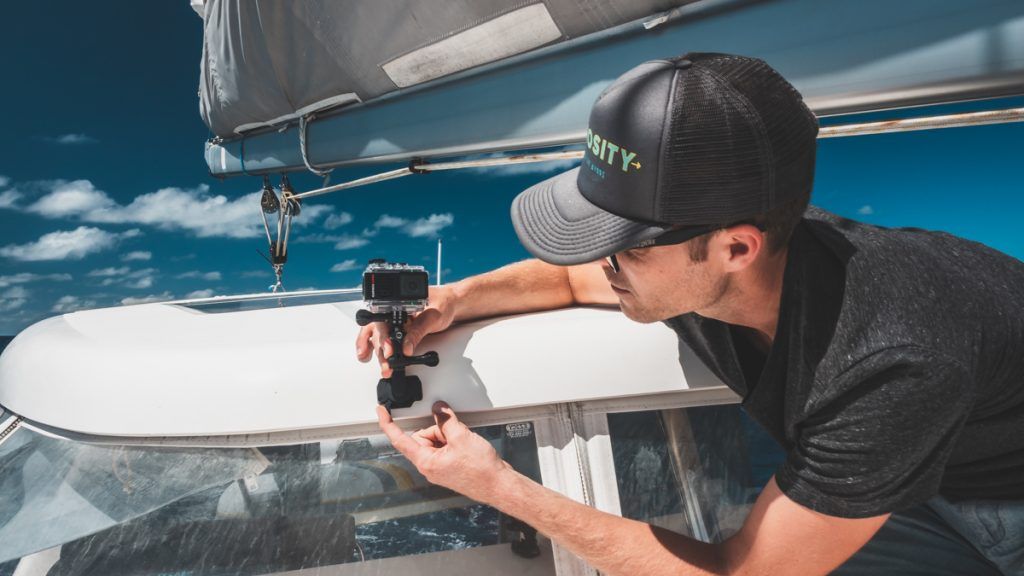 new sailing action camera