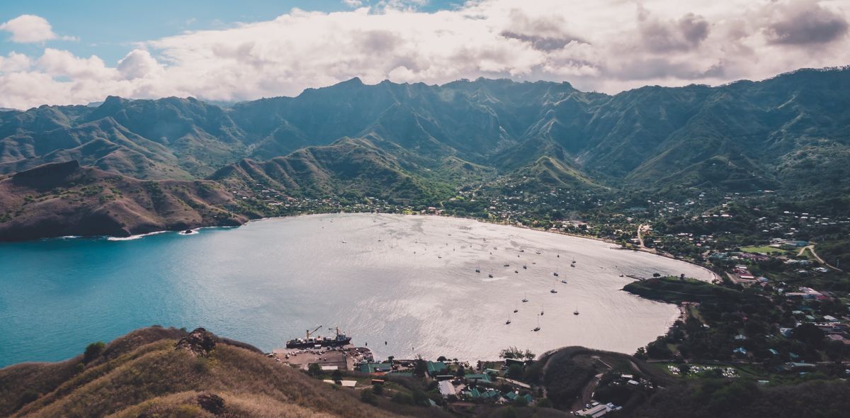 main settlement and capital of Marquesas, nuku hiva