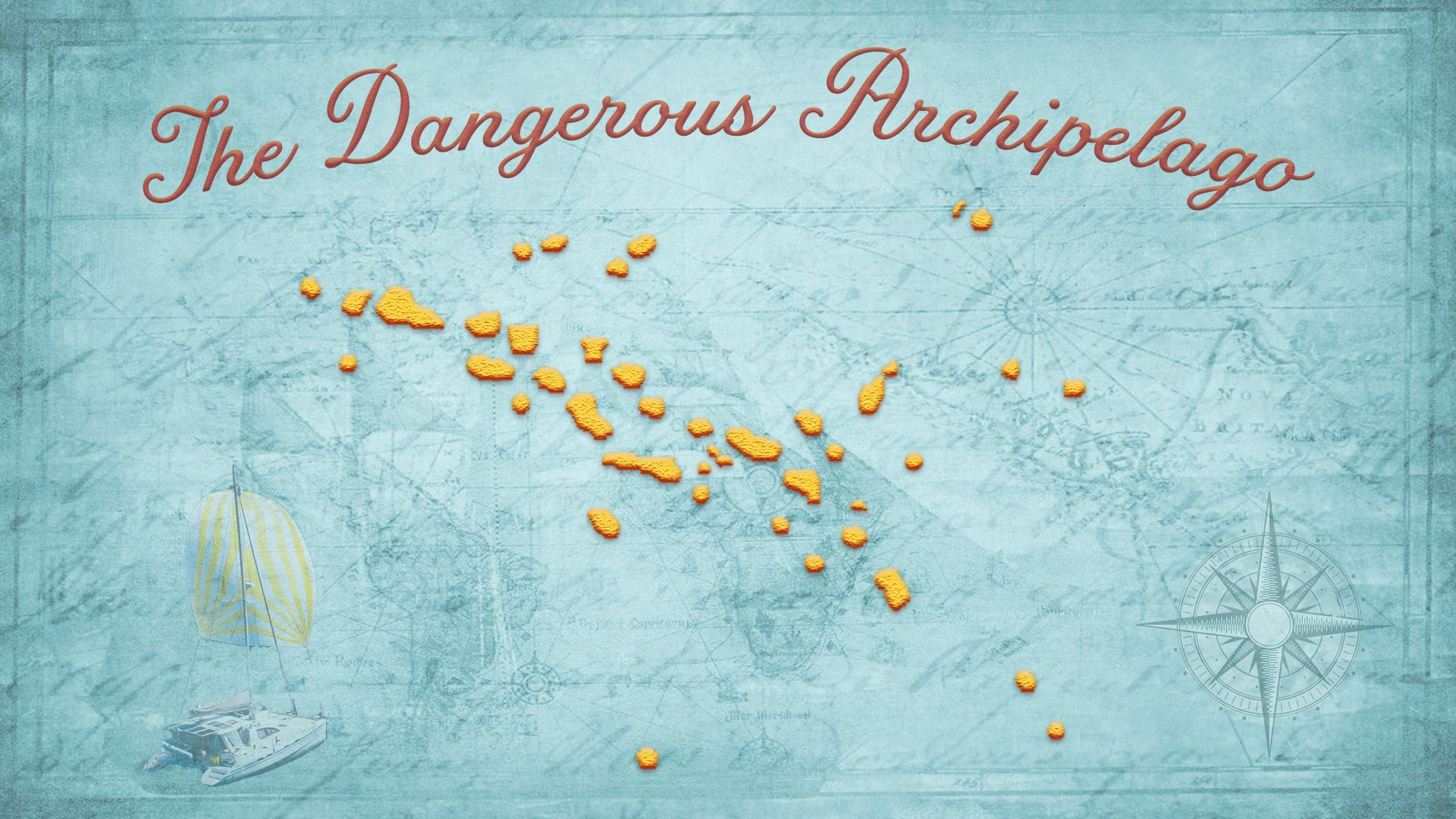 Sailing Curiosity Dangerous Archipelago Tuamotu map