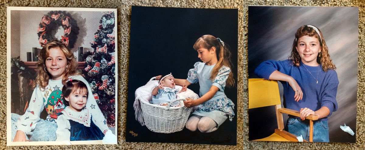 young nikki wynn over the years with sister