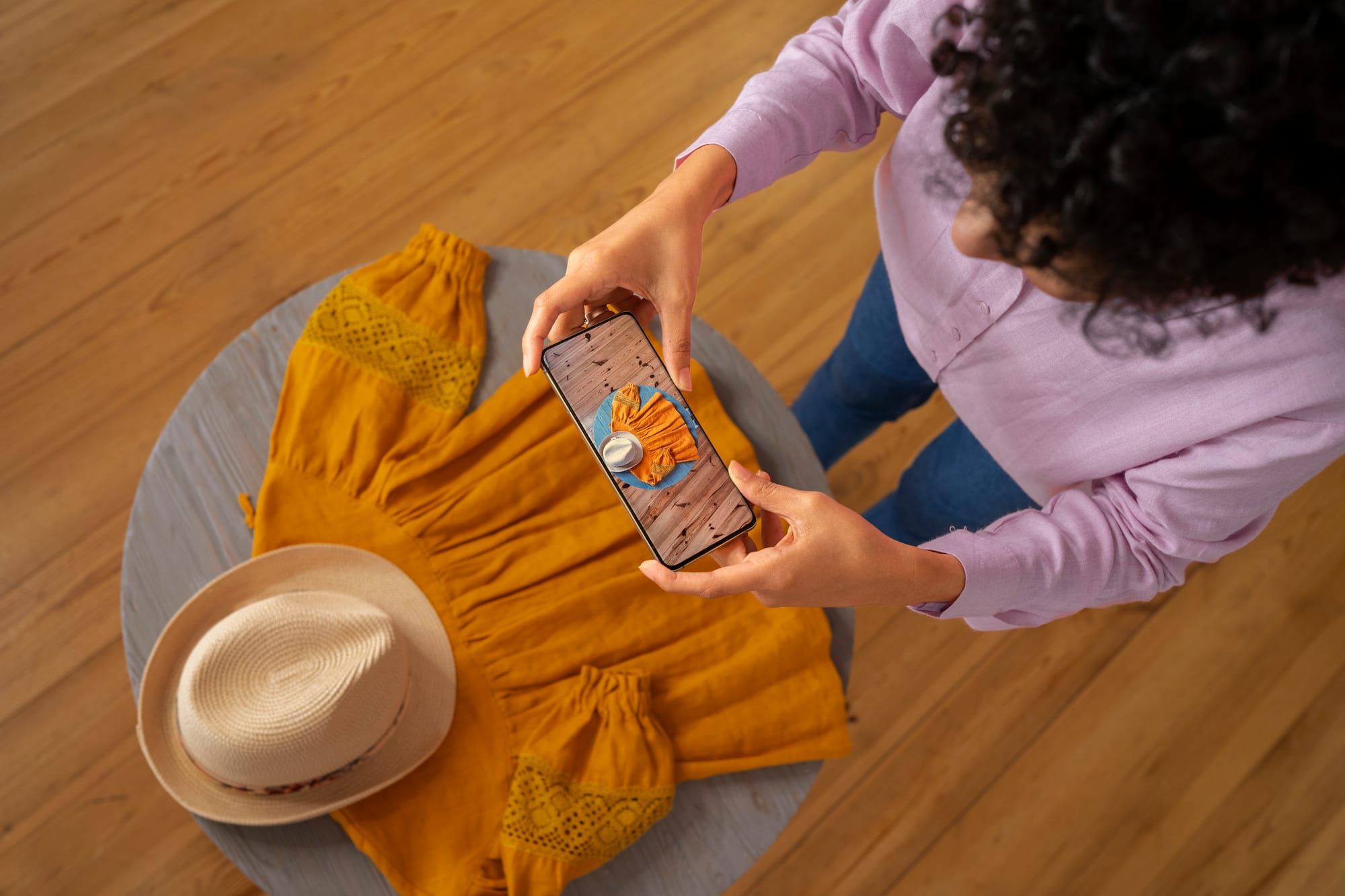 Photographing items for listings
