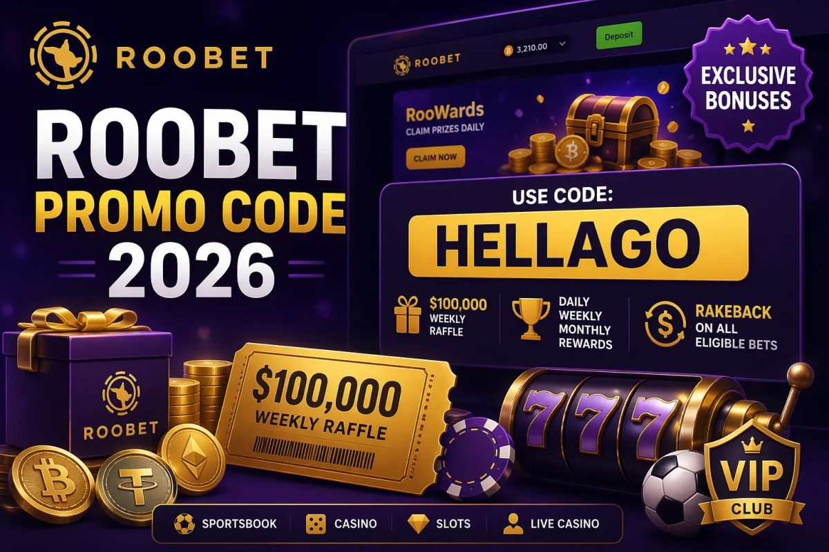 Roobet Promo Code 2026: HELLAGO