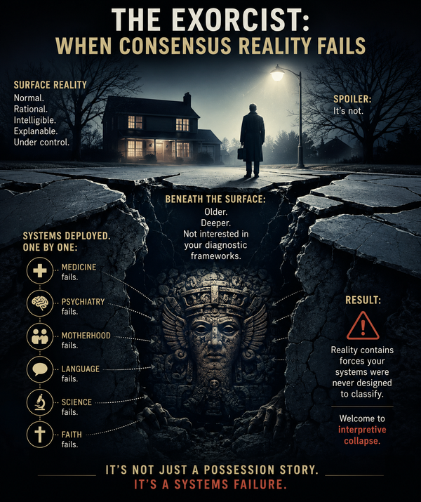 THE EXORCIST: WHEN CONSENSUS REALITY FAILS