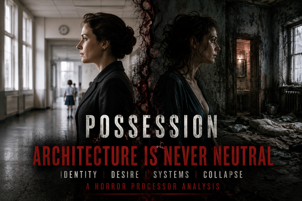 Possession: Architecture is Never Neutral (Part 1)
