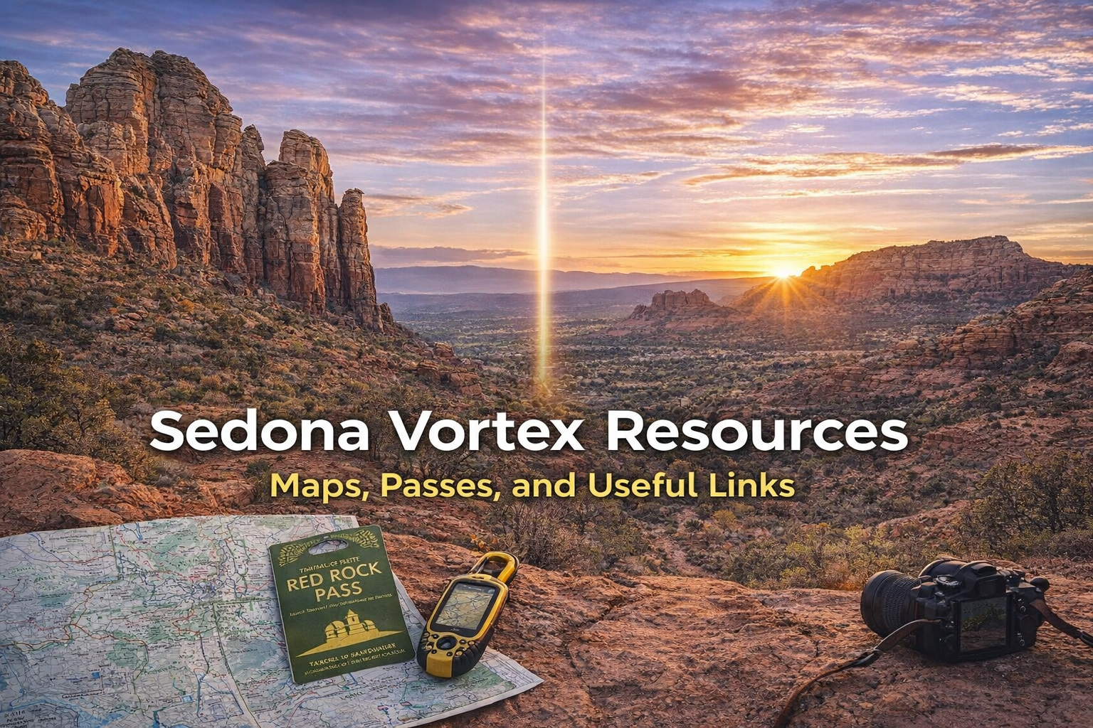 Sedona Vortex Resources — Maps, Passes, and Useful Links