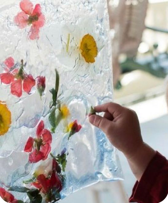 Summer time flowers sensory