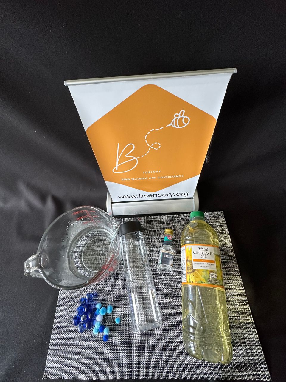 Dividing Sensory Bottles