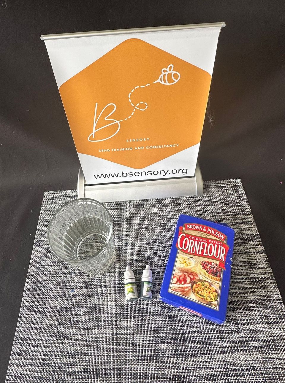 Cornflour Sensory Experiment