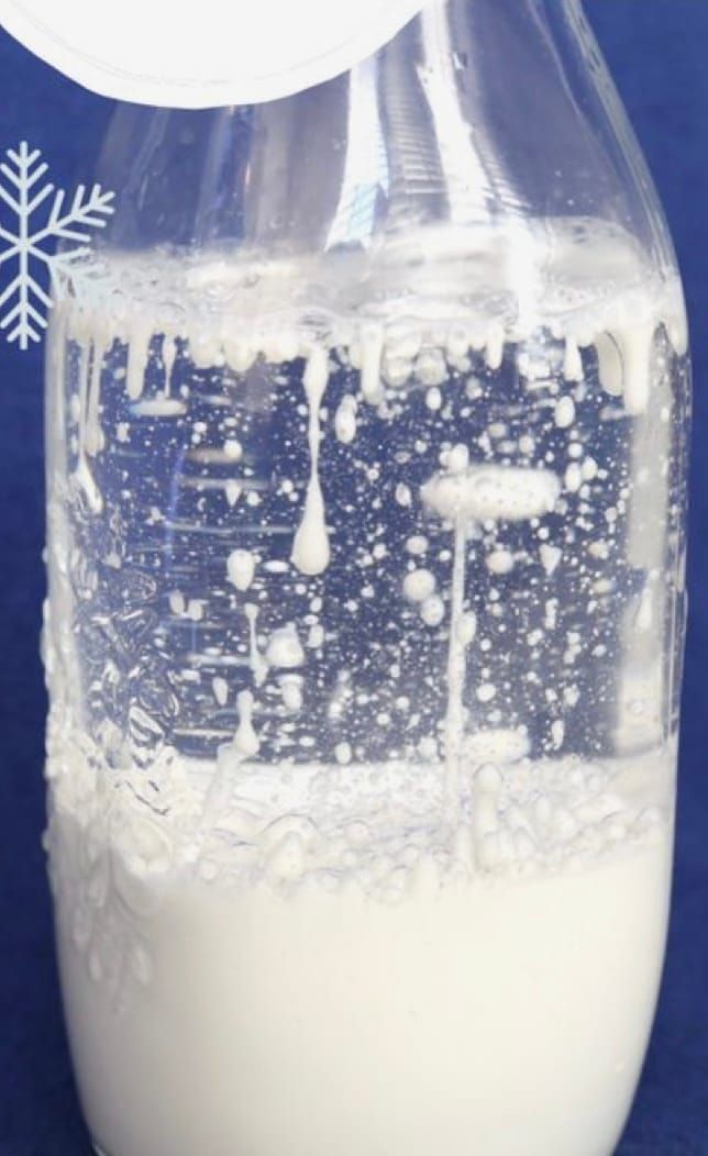 Snow Storm in a Jar STEM