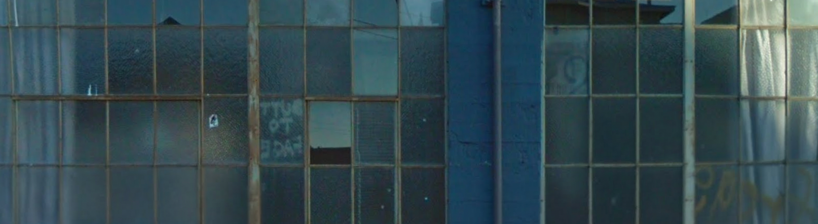 windows, one of which says "butt to face"