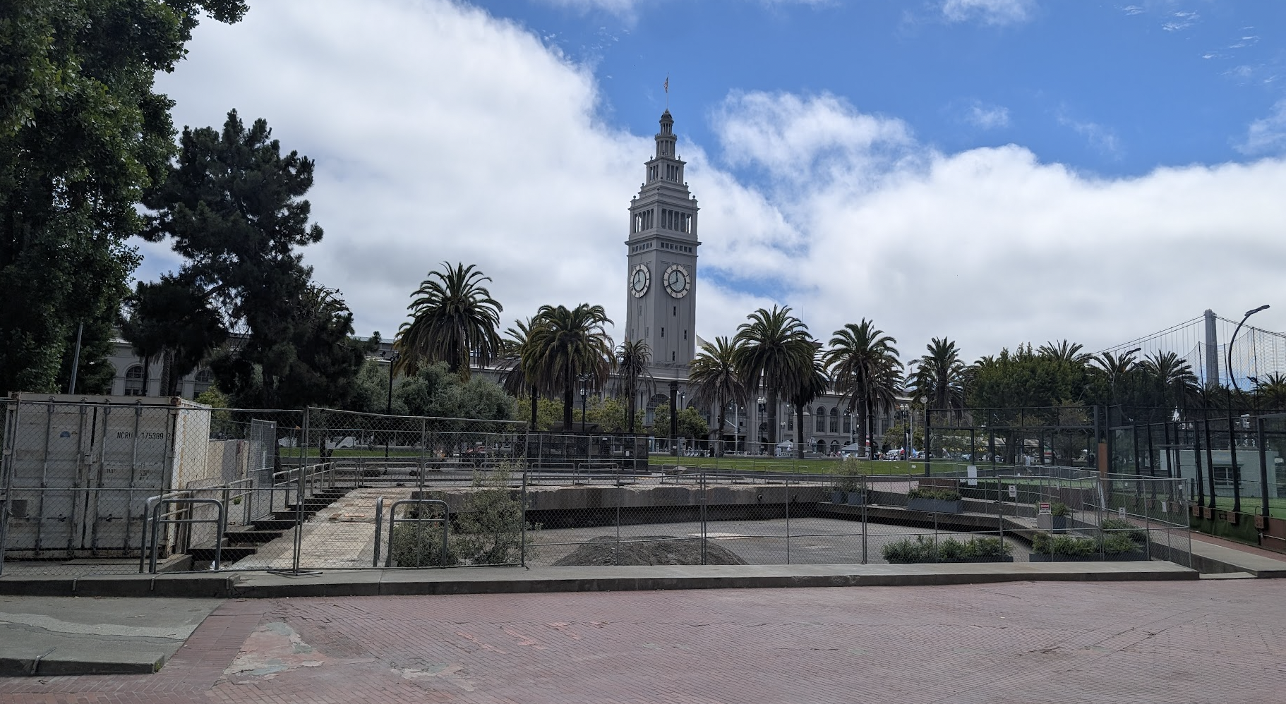 where the Vaillancourt Fountain used to be