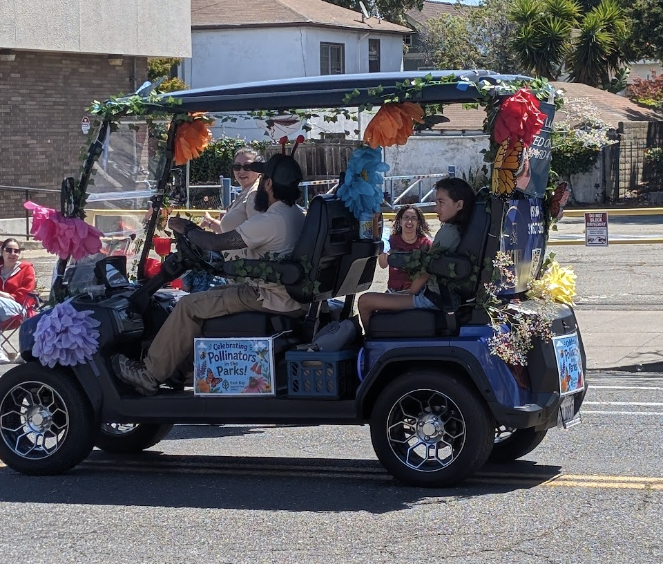 "celebrating pollinators" truck